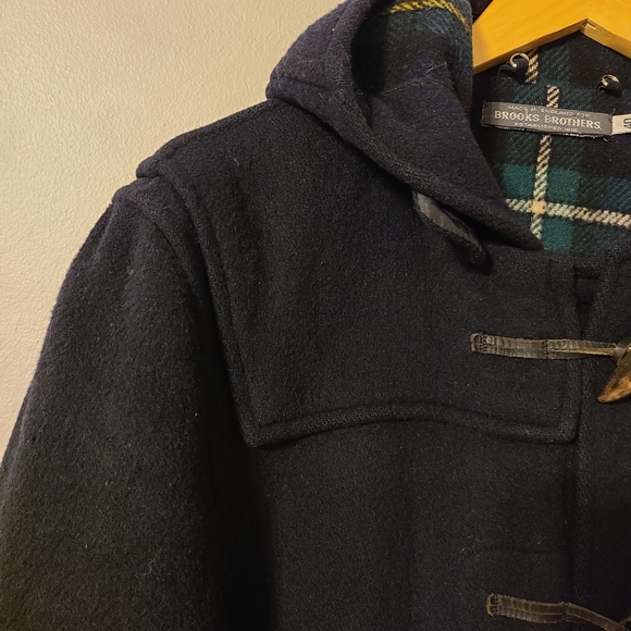 Vintage Brooks Brothers Wool Toggle Duffle Coat - Picture 10 of 11
